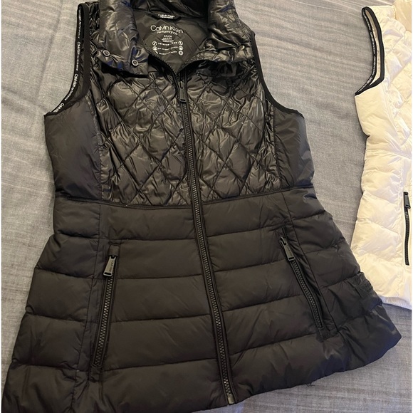 3 Calvin Klein Performance Women's Zip-Up Vests - Picture 3 of 16